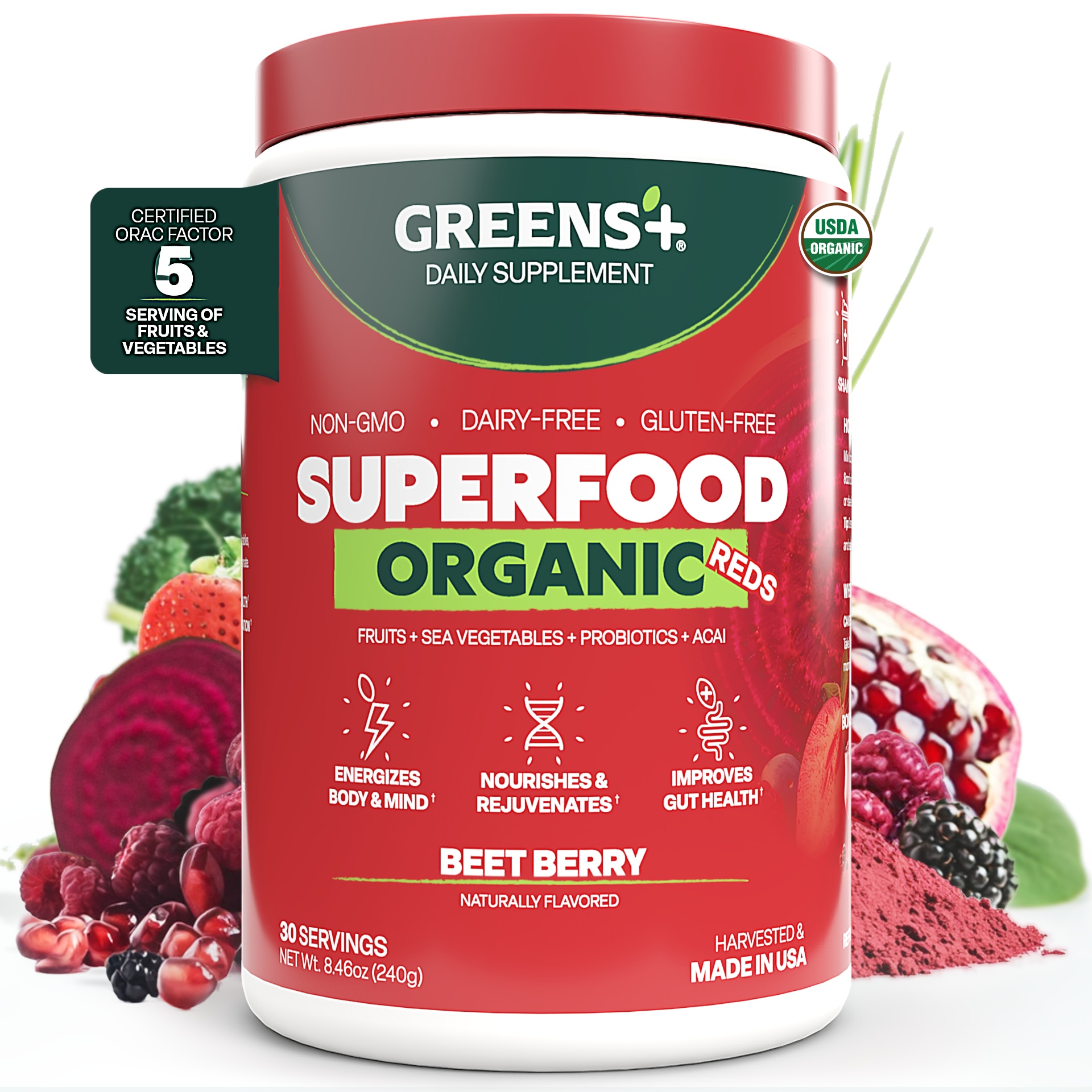 Organic Superfood Reds